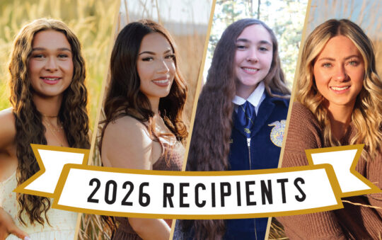 2026 Scholarship WInners