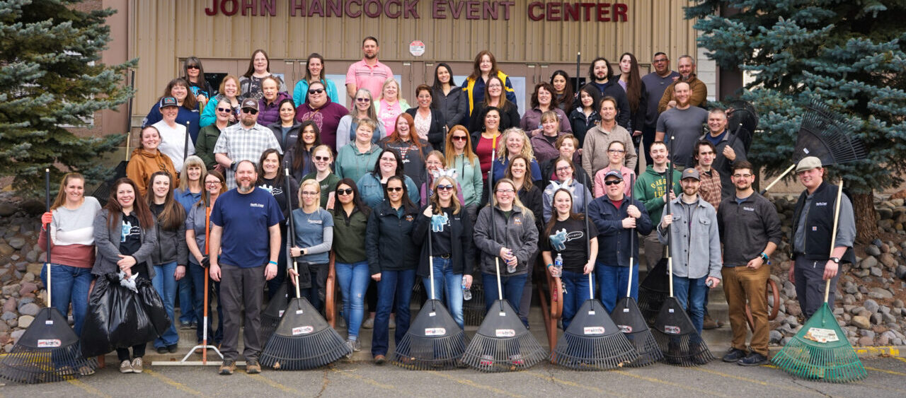 Employee group photo