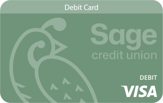 Rewards Checking Sage Debit Card